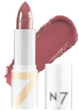 Nō7 | Age Defying Lipstick - Rose Mist | Anti-Aging Makeup - Hydrating Pink Lipstick with Hyaluronic Acid for Plumper, Smoother,Younger Looking Lips Over Time | 3.5g