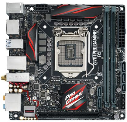 Gaming WiFi Fit for ASUS Z170I Pro Gaming Ordinateur de Bureau Intel Z170 Z170M DDR4 Carte mère LGA 1151 i7/i5/i3 USB3.0 SATA3