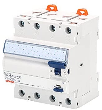Gewiss POWER - Differential IDP 4-polig 40a Immun.a/0,03 4 Module