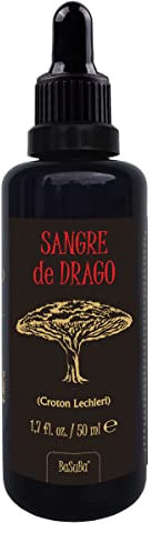 Drachenblut 50 ml Dragon's blood Croton Lechleri Sangre de Drago LICHTGESCHÜTZT in Violettglas abgefüllt Flasche hat einen praktischen Tropfverschluss unverdünnt rheine Natur