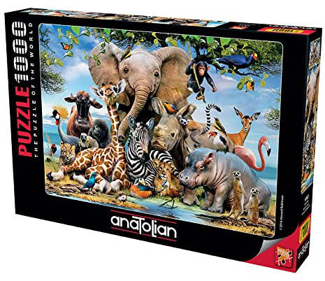 Anatolian Puzzle 1000 pièces : Africa Smile