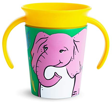 Munchkin® Miracle® 360 Wildlove Trainer Cup, 6 Oz, Elephant