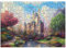 Celucke Jagsaw Puzzle -Rainbow Castle-1000 Piece 27.56 by 19.69 For Adults Kids Gift