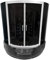 BAIGNOIRE BALNEO DOUCHE MASSANTE TOURBILLON 150x150 CHROMOTHERAPIE Black Montecarlo