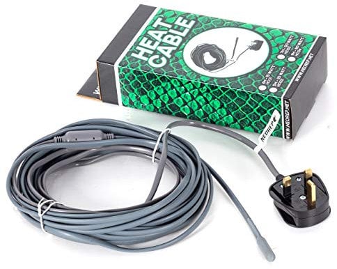 NEOREP Reptile Vivarium Soil Propagator Heat Cable (4 Mtrs 15 Watts)