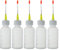 LMYKH Needle Applicator, Squeeze Bottle with Fine Tip for Liquid, Glue Oil, Acrylic Paint (30 Millilitres)