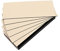 Magnet-Etiketten, Farbe Creme, Länge 5 cm, Breite 4 cm, 25 Stück