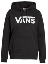 Vans WM Drop V Logo Hoodie Felpa con Cappuccio Donna