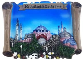 Hagia Sophia Istanbul Türkei Kühlschrank Magnet Reise Souvenir Kühlschrank Dekoration 3D Magnet Aufkleber Craft Collection