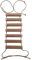 Sudemota Katzenseilbrücke Strickleiter Katzenspielzeug Katzenkletterleiter Katzenklettergerüst Strickleiter Katzenzubehör