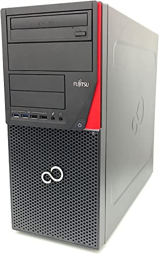 PcRenewed PC fisso COMPUTER DESKTOP Fujitsu Esprimo P710, Processore Intel Core i3, 8GB RAM DDR3, SSD 128 + Hard Disk 500GB, DVD-ROM, USB 3.0, WIFI, Windows 10 Professional (Ricondizionato)