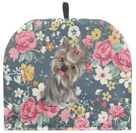 NETILGEN Tea Pot Cosy Dust Proof Insulating Tea Pot Cozies for Teapots Kitchen Accessories Home Table Decorative Teapot Warmer Teapot Cozies Tea Cover, Yorkshire Floral