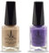 (2Pcs Set) Henna Infused Halal Nail Polish Water Permeable Nail Polish Wudhu and Vegan Friendly Long lasting Shiny Nail polish (Rose Gold + Aladdin)
