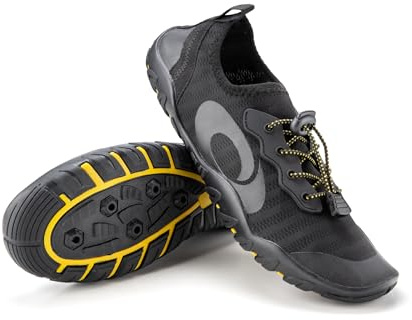 Osprey Water Shoes for Men and Women, Beach Shoes, Lightweight Quick Drying Swim Shoes Multiple Sizes 8 UK Black
