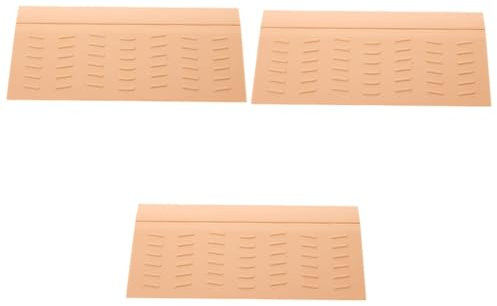 IMIKEYA 3St Schwellenstreifen Kunststoff schwellenrampe Rampe für saugroboter rollstuhlrampe Rampenmatten Kinderwagenrampe Türrampe -Übergangsrampe Tür Übergangsstempel Plastik