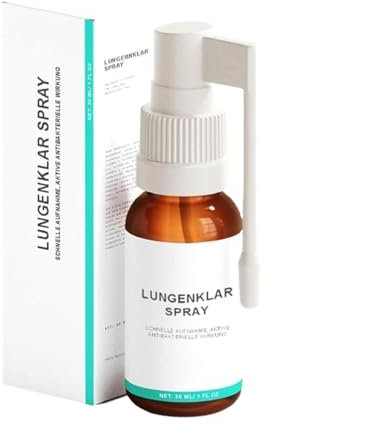 Medivita Lungenklar Spray, Medivita Lungenspray, Professional Lungenreinigungs Spray, Kraftvolle Lungenunterstützung Und Reinigung, Spray Für Lungenreinigung (1pcs)