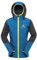 ALPINE PRO Gomaro Hoodie Fleece 140-146 cm, Mykonos Blue / Dark True Gray, 140 cm