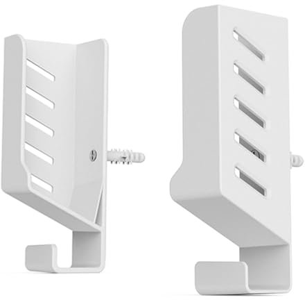 Schweberegal für Router - Einzelregal zur Wandmontage aus Edelstahl | Wandhalterung für Router | Ideal für WIFI, TV-Box, Kabel-Box, Weiß | Robustes GA-