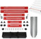 Pro Stair Measuring Jig Tool - Adjustable Aluminum Alloy Gauge with Precision Scale, Multi-Purpose Layout Tool for Stair Treads, Risers, Shelves & Drywall Installation