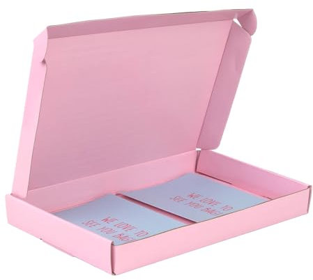 50x Maxibriefkarton Pink Lavender A5 - Versandkarton - Karton