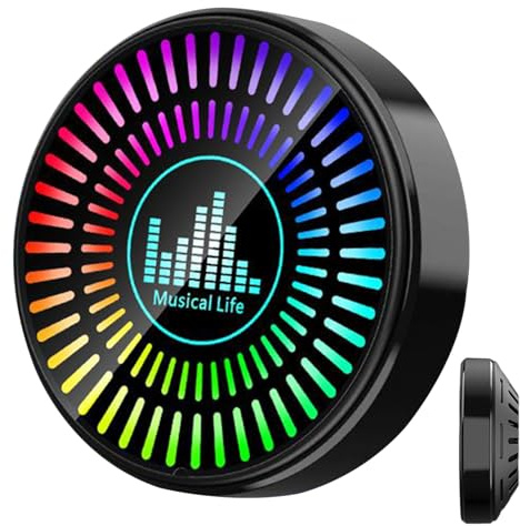 Smart Car Diffuser - Voice Control Pickup Light, Automatic Music Rhythm Lamp, Auto Vent Outlet Perfume, RGB Atmosphere Decoration, Oil Fragrance Stick | for Vehicle Truck SUV