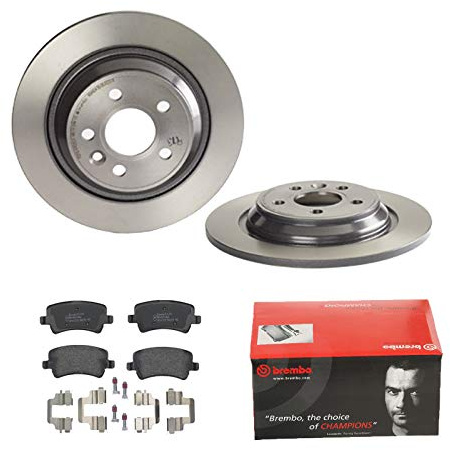 BREMBO BREMSSCHEIBEN + BREMSBELÄGE HINTEN FÜR VOLVO S60 S80 V60 V70 3 135 XC70