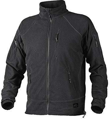 Helikon-Tex Herren Fleece Jacket Alpha Tactical Grid Fleecejacke schwarz, Grau (Shadow Grey), 3XL