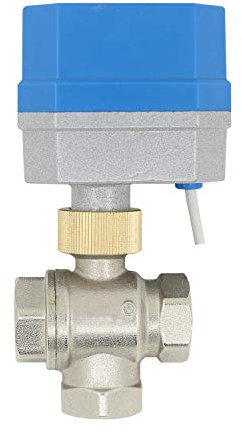 Vanne 3 voies motorisée 12v vanne inox 1/2 electrovanne inox vanne acier inoxidable