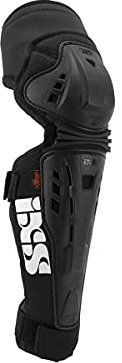 IXS Assault Knee-/Shin Guard Black S Protektoren, Schwarz, S