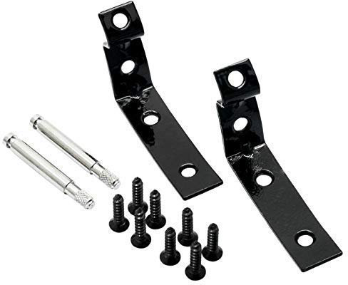 Maso Handschuhfach-Deckelscharnier mit Schnappverschluss, Reparatur-Kit für A4 S4 RS4 B6 B7 8E 8E2857035 Seat Exeo ST 3R5 (schwarz)