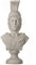 Alexander der Große von Mazedonien mit Helmbüste Griechische Statue Abbildung 19cm