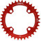 Plato Ancho Estrecho 96BCD 32/34/36T Plato único Bicicleta de montaña Bicicleta de una Sola Velocidad Anillo de Cadena(36T)