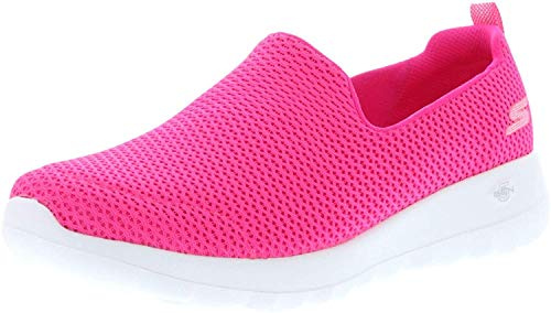 Skechers Women's Go Walk Joy Sneaker, Hot Pink, 3 UK