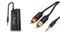 53/5000 Ik Multimedia Irig 2 Mobile Guitar Interface- Negro + Amazon Basics - Cable Adaptador (3,5 Mm A 2 Machos RCA, 2,44 M)