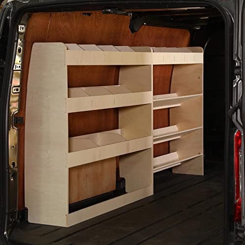 Vanify - Kompatibel mit Opel VIVARO L2 2019+ Fahrzeugeinrichtung Fahrzeugregale, Werkzeugkasten und hinteres Regal