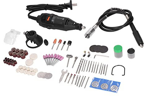 Kit di utensili rotanti elettrici, mini smerigliatrice elettrica leggera multifunzione per modellismo