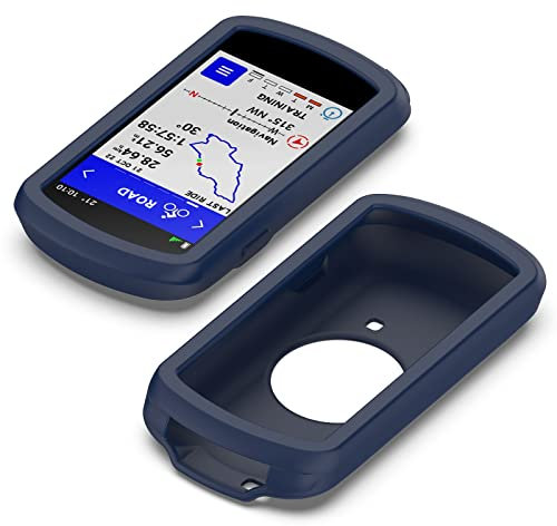 Msm-case Schutzhülle Hülle kompatibel für Garmin Edge 1040/Edge 1040 Solar - Ganzkörper Schutzhülle Bumper | Silikon GPS Fahrrad Case Schutzhülle, Fahrradnavi Hülle- in Schwarz