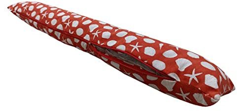Boudin de Porte Vintage rembourré déhoussable pour Portes blindées et fenêtres Anti-Boudin de Porte Universel - paravent sous-Porte Isolant - Contre Le Froid Maintient la Chaleur (10) Gris
