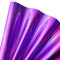 XHT Holoschimmer Kunstleder, 30 x 135cm Schillernder Multicolor-Metallic Leder Stoff für Taschen, Schlüsselanhänger, lila