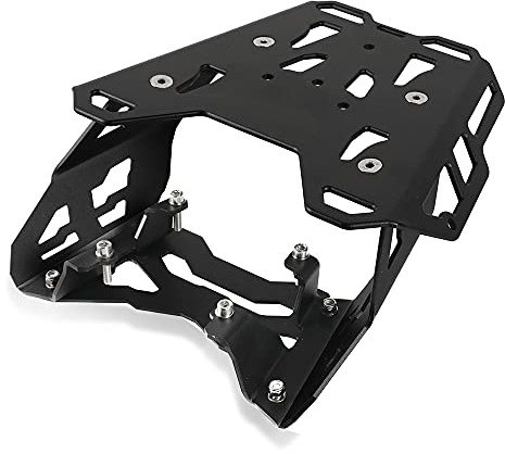YIEBA Tenere 700 Support de porte-bagages de moto Support de montage d'extension de porte-bagages arrière pour Tenere 700 T7 Tenere 700 Rally T7 Rally 2019-2021 - Noir
