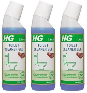 HG Eco Toilet Bowl Cleaner Gel Effectively Removes Dirt and Limescale 500ml (3)