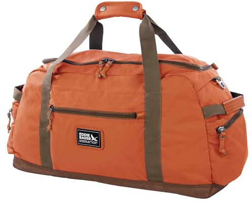 Eddie Bauer Bygone Duffel-Reisetasche, leicht, langlebig, aus robustem Polyester/Nylon, mit U-förmigem Hauptfach