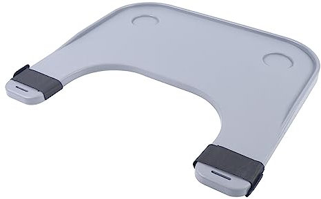Rollstuhl Lap Tray, Universal Bein Tablett Grau Geformtes Rollstuhltablett Schoßtablett für ältere Menschen mit Behinderungen Ess Tablett Tisch