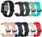 RuenTech Bracelet de montre compatible avec Gydom/TOOBUR/Woneligo Smartwatch IDW13 IDW19 Bracelet de rechange en silicone pour accessoires Gydom IDW13/LW51