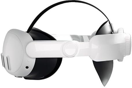 Verstellbares Kopfband für Meta Quest 3, VR Headset Kopfband Ersatzbandteil, reduziert den Druck auf den Kopf, um den Komfort und das Spielerlebnis zu verbessern