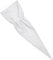 Schultüte Kissenbezug 85 cm Weiß Zuckertüte Stoff Rohling 100% Baumwolle Kissen Schultütenkissen Kissenüberzug Reißverschluss Kopfkissen Kegel Form Kissenhülle für Jungen Mädchen