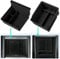 MIEBA 2 PCS Accessoires pour Tesla Model 3 Highland 2024 Model Y Juniper 2025 pour Console Centrale, pour Tesla Model 3 Highland 2024 2025 Model Y Juniper Boîte de Accoudoir, Flocage intérieur