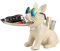 Kityemo Französische Bulldogge Figur, Französische Bulldogge Tablett Deko, Bulldogge dekorative Figur Aufbewahrungstablett, Hund Deko Geschenk für Wohnzimmer, Eingangsbereich, Büro
