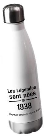 CADEAUX.COM - Gourde personnalisée - Les Légendes sont nées en 1938