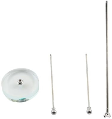 BUTIFULSIC 1 Set Desktop Fahnenmast Bürobedarf Flaggenständer Büroflaggenhalter Dekorativer Flaggenhalter Desktop Flaggenbasis Büroflaggenbasis Verschleißfester Flaggenhalter